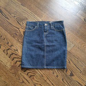 Gap Demin Pencil Skirt